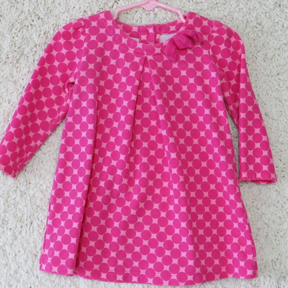 Gymboree Girl's Long Sleeve Dress Size 18-24 Months‎  85% Cotton / 15% Polyester